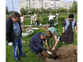 ВСТРЕЧИ. В Свердловской области появился профсоюзный сквер.  